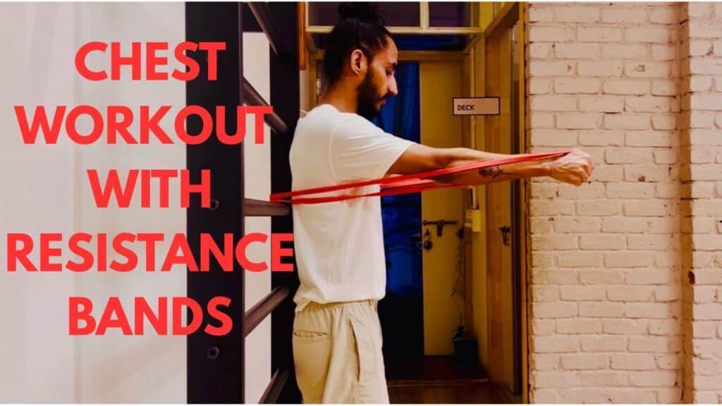 Upgrade: Easy Chest Workout With Resistance Band At Flux Bangalore Upgrade - Easy Chest Workout With Resistance Band At Flux Bangalore!