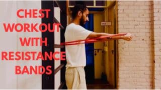 Upgrade: Easy Chest Workout With Resistance Band At Flux Bangalore Upgrade - Easy Chest Workout With Resistance Band At Flux Bangalore!