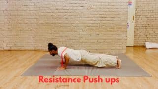 Upgrade: Easy Chest Workout With Resistance Band At Flux Bangalore Upgrade - Easy Chest Workout With Resistance Band At Flux Bangalore!