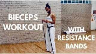 Upgrade: Intense Biceps Workout With Resistance Band At Flux Bangalore! Upgrade - Intense Biceps Workout With Resistance Band At Flux Bangalore