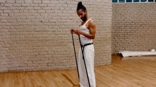 Upgrade: Intense Biceps Workout With Resistance Band At Flux Bangalore! Upgrade - Intense Biceps Workout With Resistance Band At Flux Bangalore